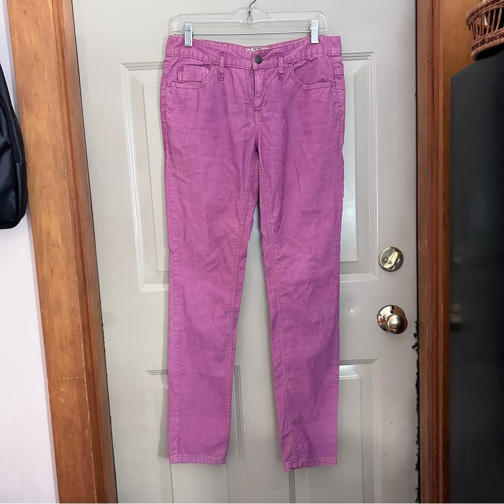 Fuchsia straight leg corduroy jeans! 4/$15💕